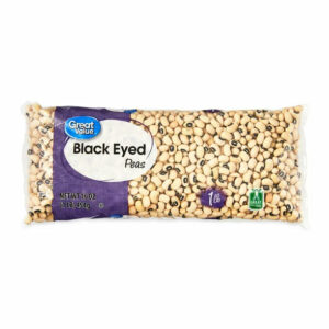 Great Value Black Eyed Peas, 1 lb