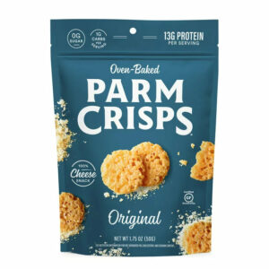 ParmCrisps Original Real Cheese Oven-Baked Parm Crisp Snack, 1.75 oz.