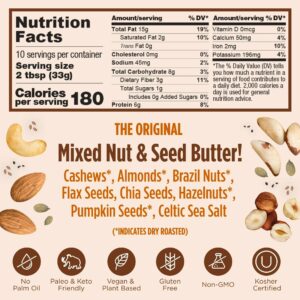 NuttZo Organic Power Fuel Smooth 7 Nut & Seed Butter Spread, 12 oz Jar