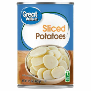 Great Value Sliced Potatoes, Canned Potatoes, 15 oz