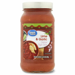 Great Value Mild Lime & Garlic Cantina Style Salsa, 24 oz