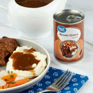 Great Value Brown Gravy with Onion, 10.5 oz