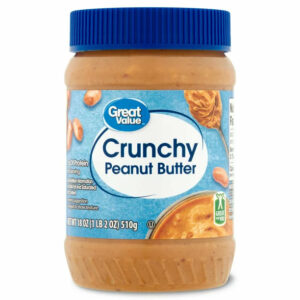 Great Value Crunchy Peanut Butter, 18 oz