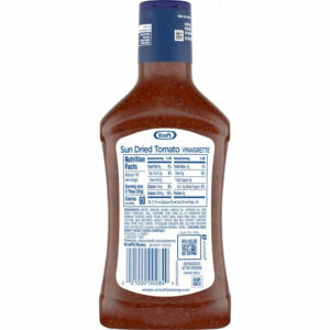 Kraft Sun Dried Tomato Vinaigrette Salad Dressing, 16 fl oz Bottle