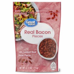 Great Value Real Bacon Pieces, 2.5 oz