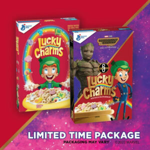 Lucky Charms, Guardians of the Galaxy Vol. 3 Special Edition, Mega Size, 29.1 OZ