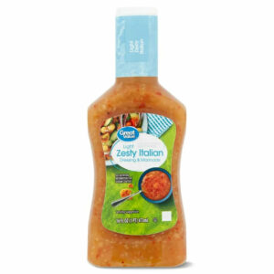 Great Value Light Zesty Italian Dressing & Marinade, 16 fl oz