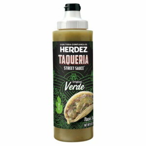 HERDEZ TAQUERIA STREET SAUCE Verde Taco Sauce, Squeeze Bottle, 9oz Bottle