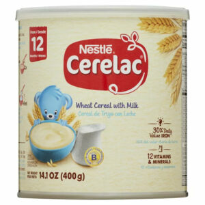 Nestle Cerelac, Baby Cereal, Wheat Cereal with Milk, 14.1 oz