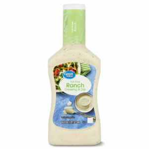 Great Value Ranch Dressing & Dip, Fat Free, 16 fl oz