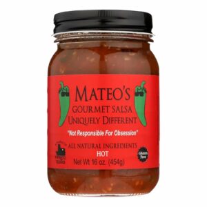 Mateo’S Gourmet Salsa Hot, 16 Oz