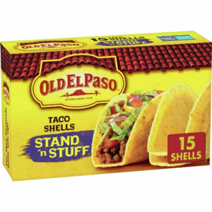 Old El Paso Stand ‘N Stuff Taco Shells, Gluten Free, 15-count