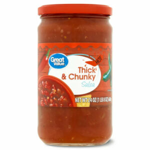 Great Value Hot Thick & Chunky Salsa, 24 oz