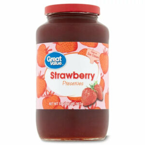 Great Value Preserves, Strawberry, 32 oz