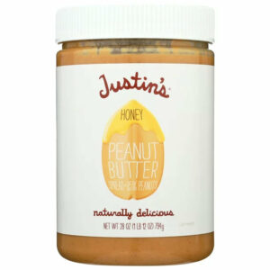 JUSTINS No Stir, Gluten-Free, Honey Peanut Butter, 28 oz Jar