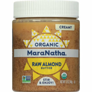 MaraNatha Organic Creamy Raw Almond Butter Spread, 12 oz