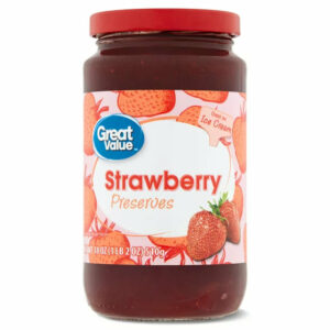 Great Value Preserves, Strawberry, 18 oz