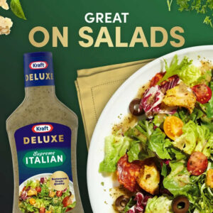 Kraft Deluxe Supreme Italian Dressing, 16 oz Bottle