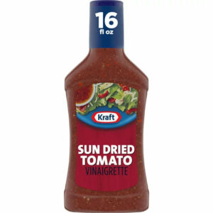 Kraft Sun Dried Tomato Vinaigrette Salad Dressing, 16 fl oz Bottle