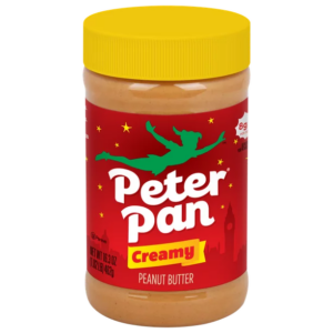 Peter Pan Creamy Peanut Butter, Gluten Free Peanut Butter, 16.3 OZ Jar