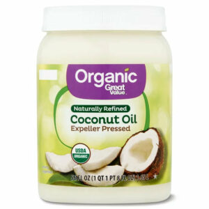 Great Value Organic Naturally Refined Coconut Oil, 56 fl oz