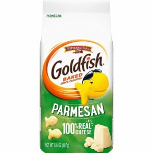 GOLDFISH BAKED SNACK CRACKERS PARMESAN 6.6oz(187G) PACK OF 6