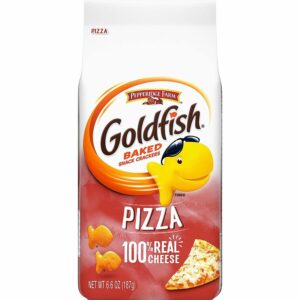 GOLDFISH BAKED SNACK CRACKERS PIZZA 6.6 OZ(187g) PACK OF 6