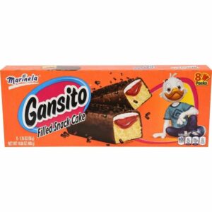 MARINELA GANSITO FİLLED SNACK CAKE 8 PACKS 14.08oz(400g) PACK OF 6