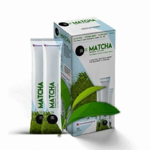 NATURAL MATCHA PREMIUM JAPANESE GREEN TEA POWDER, 200g (20pcs x 10g) ORGANIC