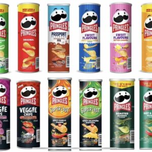 Pringles 15 Flavors 15cans Veggie chips Super hot Sweet