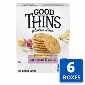 GOOD THINS GLUTEN FREE PARMESAN & GARLIC 3.5oz(100g)PACK OF 6