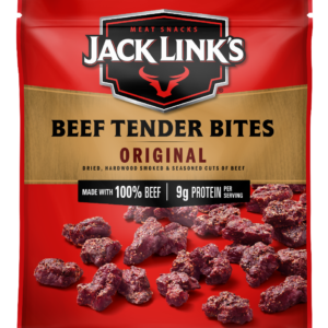 Jack Link’s Beef Tender Bites Original %100 BEEF 2.95(81G) oz PACK OF 3