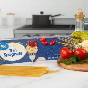 Great Value Thin Spaghetti, 1 lb,16 oz (454 g)