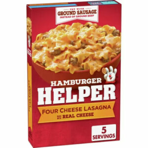 Hamburger Helper, Four Cheese Lasagna, 5.5 oz box (155 G)