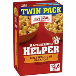 Hamburger Helper Cheeseburger Macaroni,13.6 oz., Twin Pack (385 G)