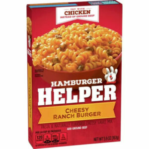 Hamburger Helper, Cheesy Ranch Burger, 5.9 oz box (167 G)