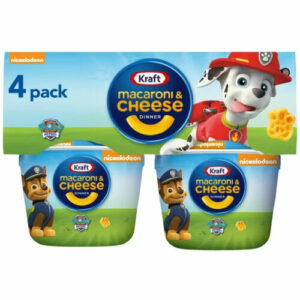 Kraft Mac N Cheese Macaroni and Cheese Cups, 4 ct Pack, 1.9 oz Cups (220 g)