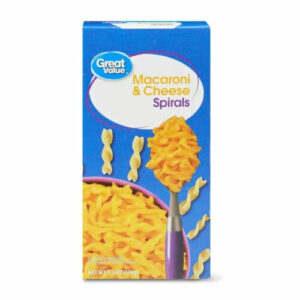 Great Value Spirals Macaroni & Cheese, 5.5 oz (156 g)