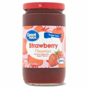 Great Value Sugar-Free Preserves Strawberry, 13 oz (368 G)