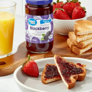 Great Value Sugar-Free Jam, Seedless Blackberry, 13 oz (368 G)