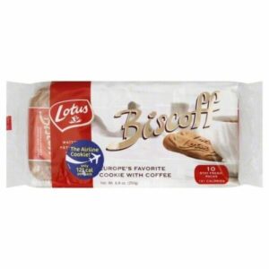 LOTUS BISCOFF AIRLINE SIZE SNACK PACKS 10X2P 8.8 OZ(250G) PACK OF 6