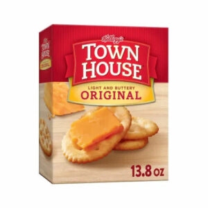 KELLOG’S TOWN HOUSE LIGHT AND BUTTERY ORIGINAL CRACKERS 13.8 OZ(391g) PACK OF 6