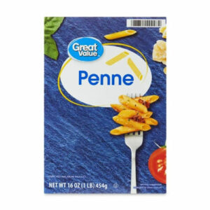 Great Value Penne Pasta, 16 oz (454 g)