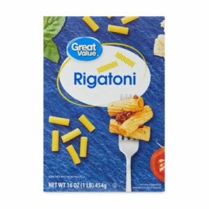 Great Value Rigatoni Pasta, 16 oz (454 g)