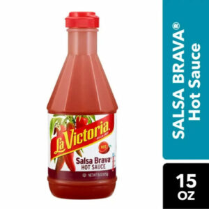 LA VICTORIA SALSA BRAVA Hot Sauce , 15 oz (425 G)